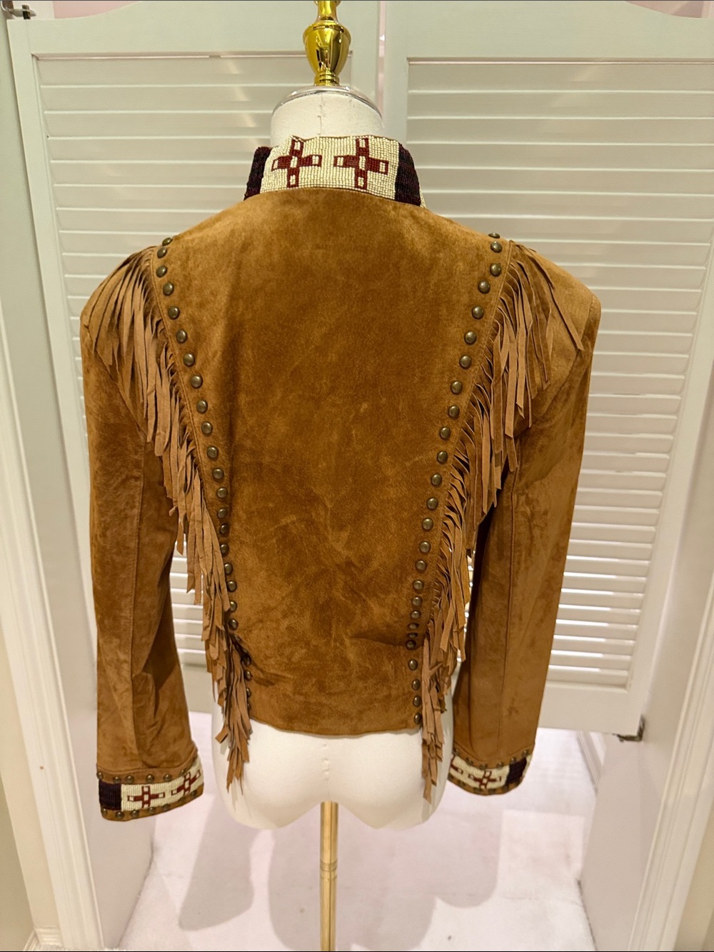 ✨ STUNNING Scully Heritage Leather Western Statement Jacket ✨ - Picture 4 of 10